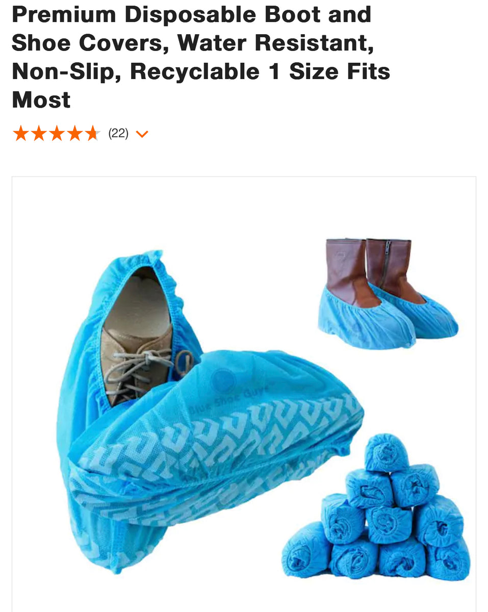 Disposable Anti Skid Heavy Duty Shoe Cover – Arrow Safety Canada