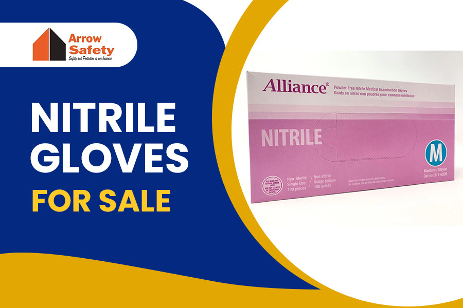 Best Nitrile Gloves for Sale Online Arrow Safety Canada