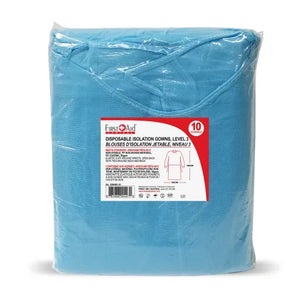 Isolation Gowns.Level3. 80pcs blue.