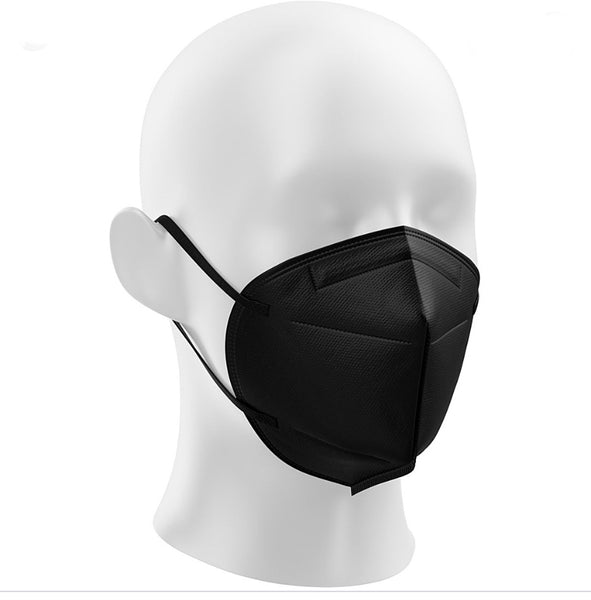 BLACK KN95 masks.5 layers. 30pcs/box. Price drop.