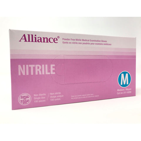 Alliance PF nitrile Gloves. From $7/box