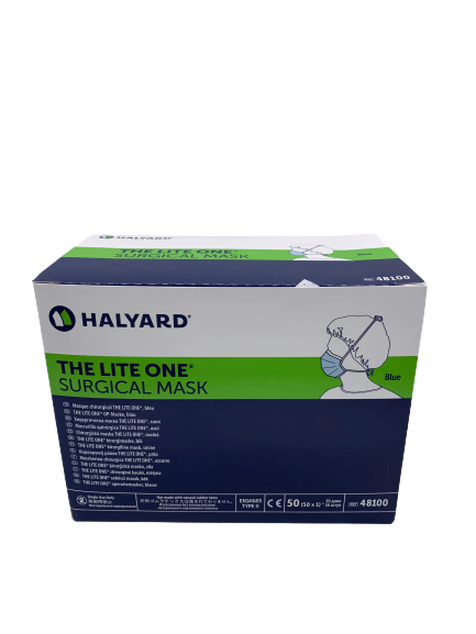 SURGICAL MASK, THE LITE ONE with TIES.50pcs/box. Clearance